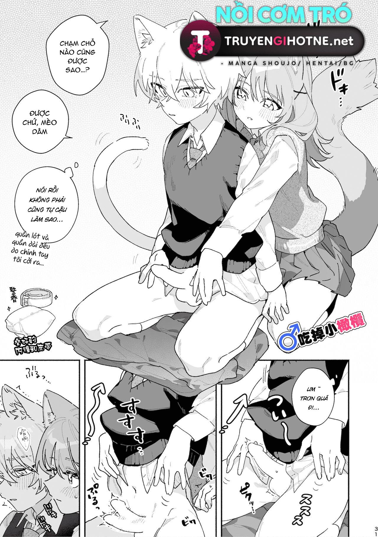 ♂ Ga Uke. Neko-Chan X Neko-Kun Chương 4 Trang 35