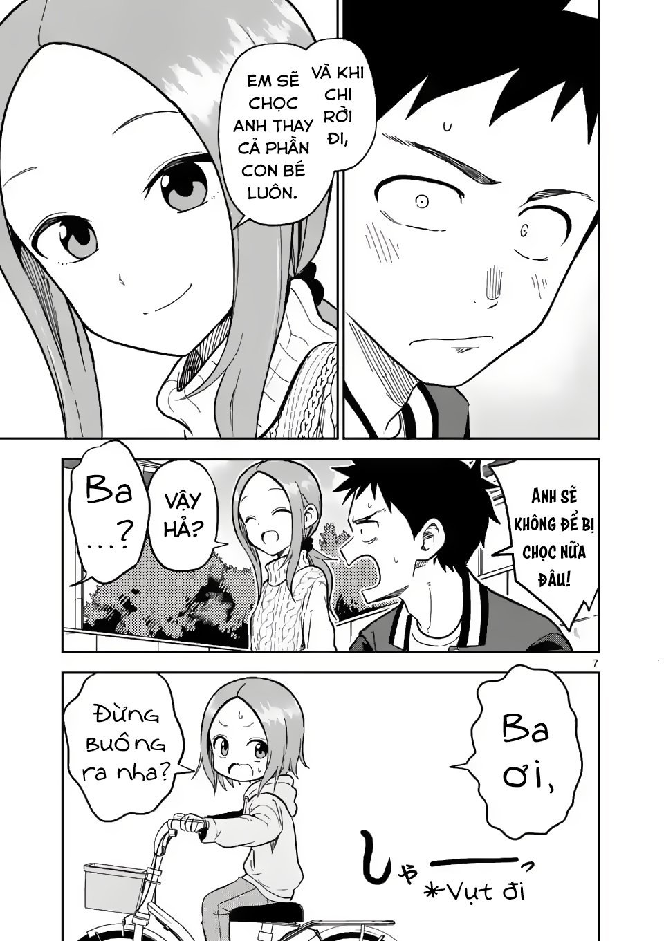 Karakai Jouzu No (Moto) Takagi-San Chương 172 Trang 7