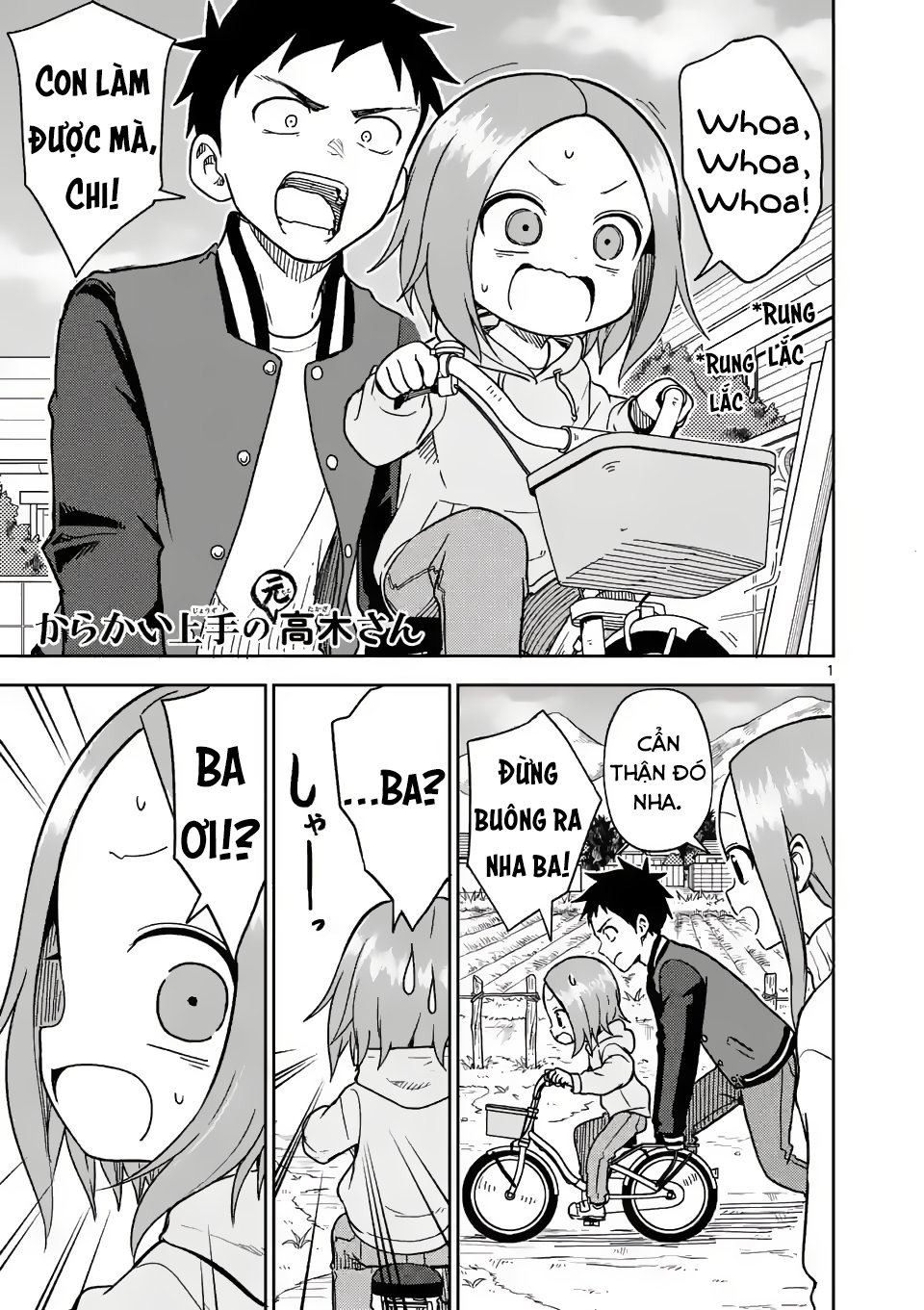 Karakai Jouzu No (Moto) Takagi-San Chương 172 Trang 1