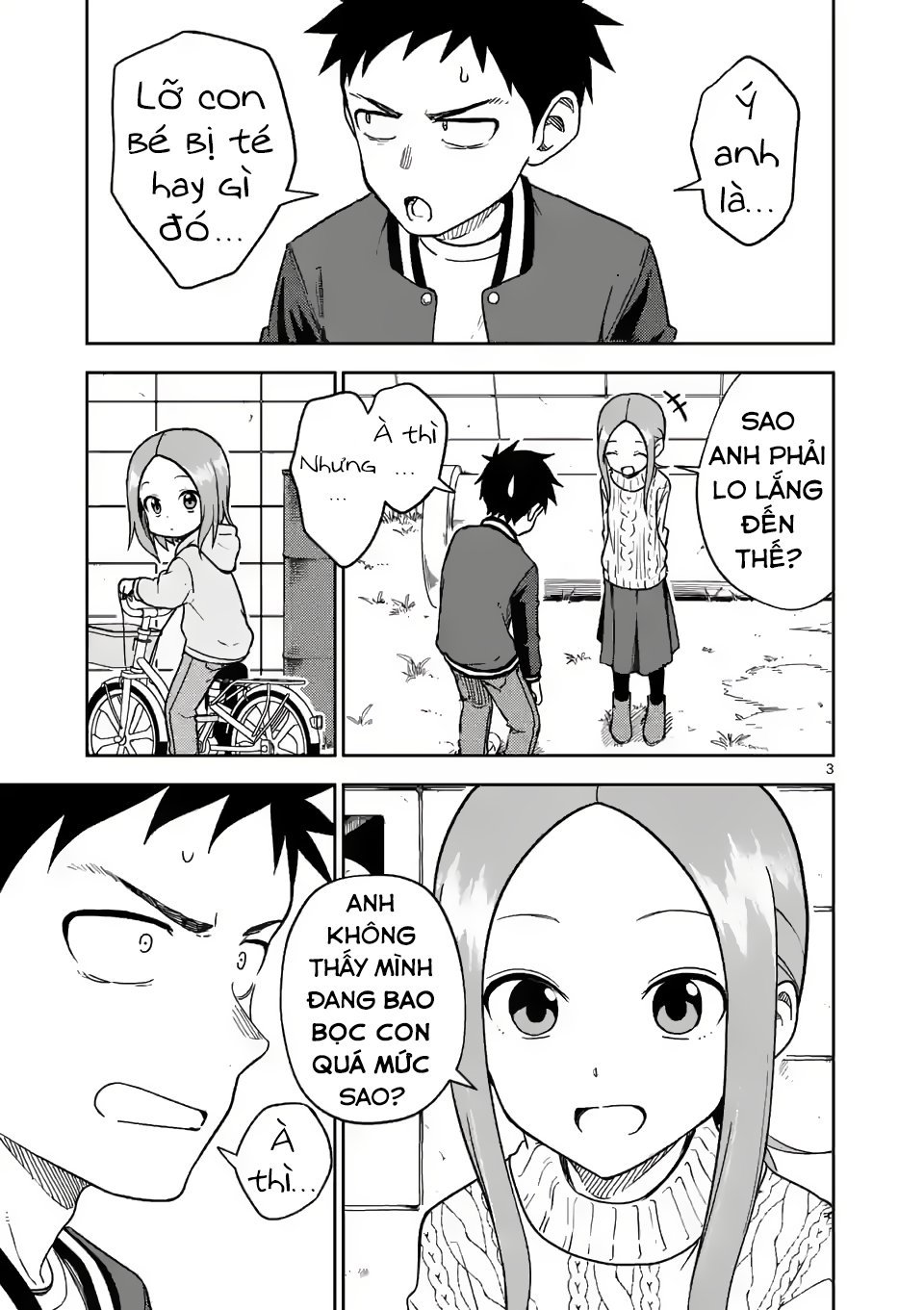 Karakai Jouzu No (Moto) Takagi-San Chương 172 Trang 3