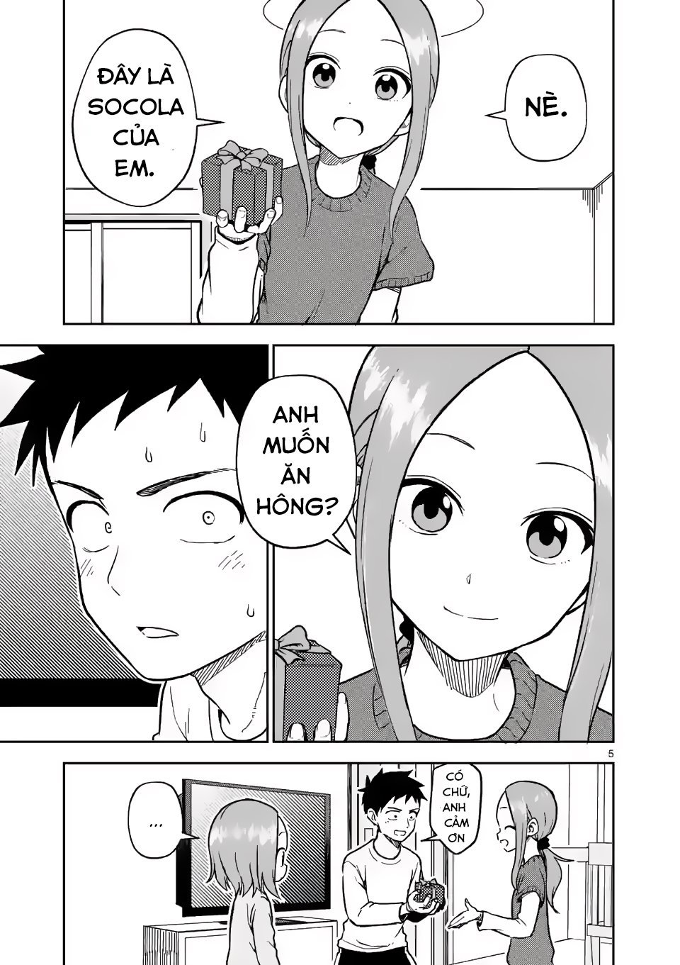 Karakai Jouzu No (Moto) Takagi-San Chương 173 Trang 5