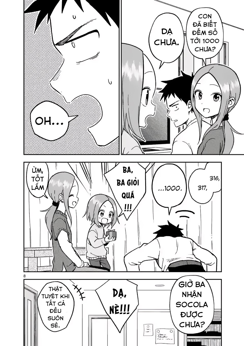 Karakai Jouzu No (Moto) Takagi-San Chương 173 Trang 8