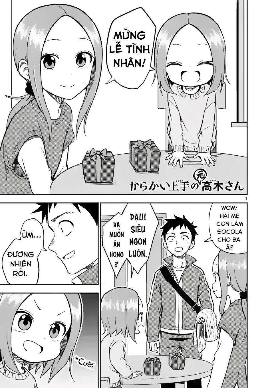 Karakai Jouzu No (Moto) Takagi-San Chương 173 Trang 1