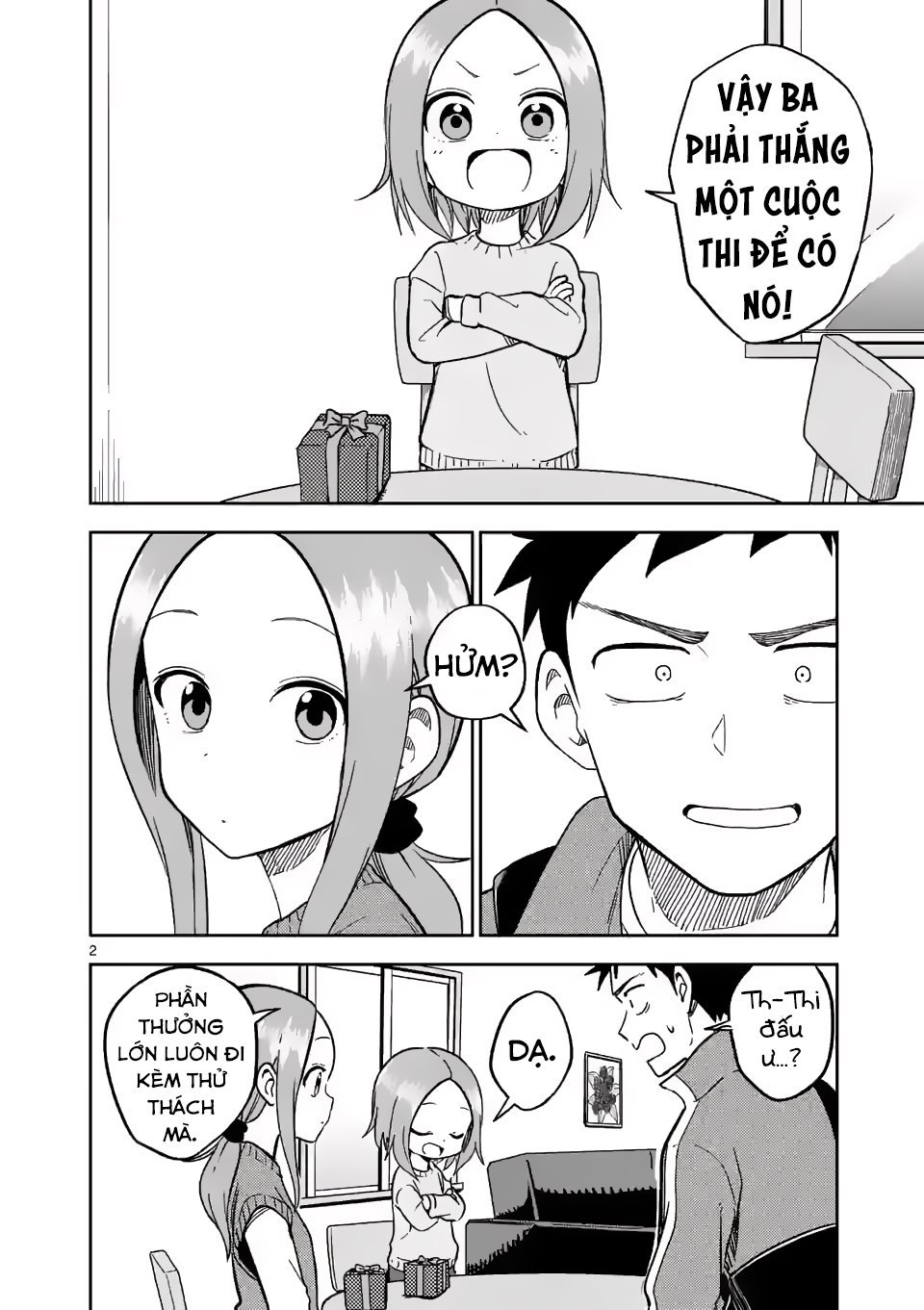 Karakai Jouzu No (Moto) Takagi-San Chương 173 Trang 2