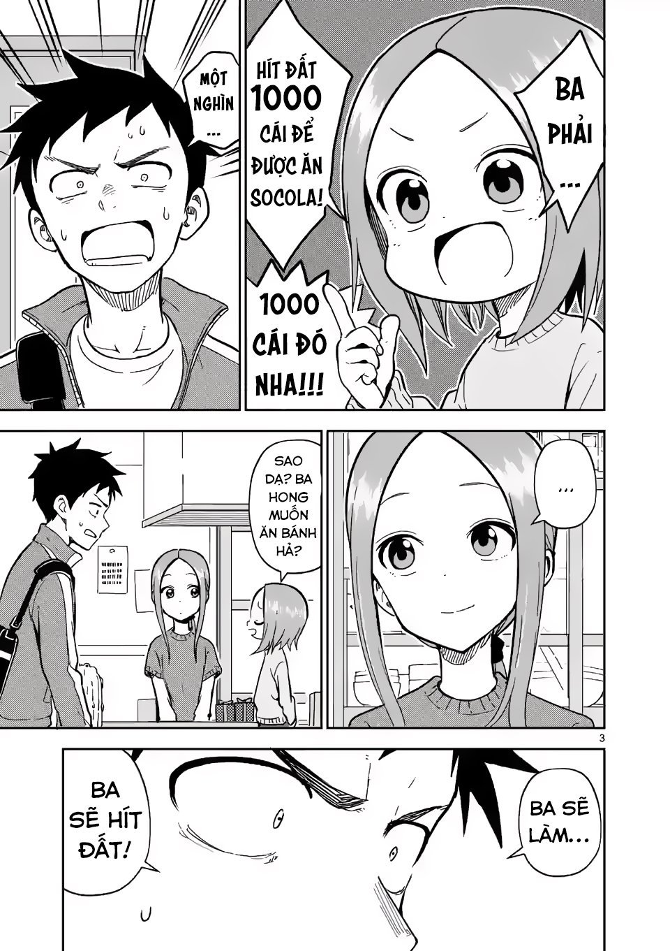 Karakai Jouzu No (Moto) Takagi-San Chương 173 Trang 3