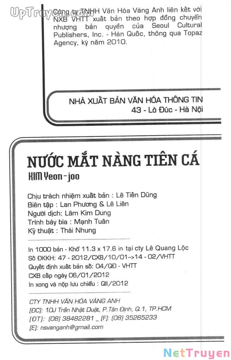 Nước Mắt Nàng Tiên Cá Chương 11 Trang 2