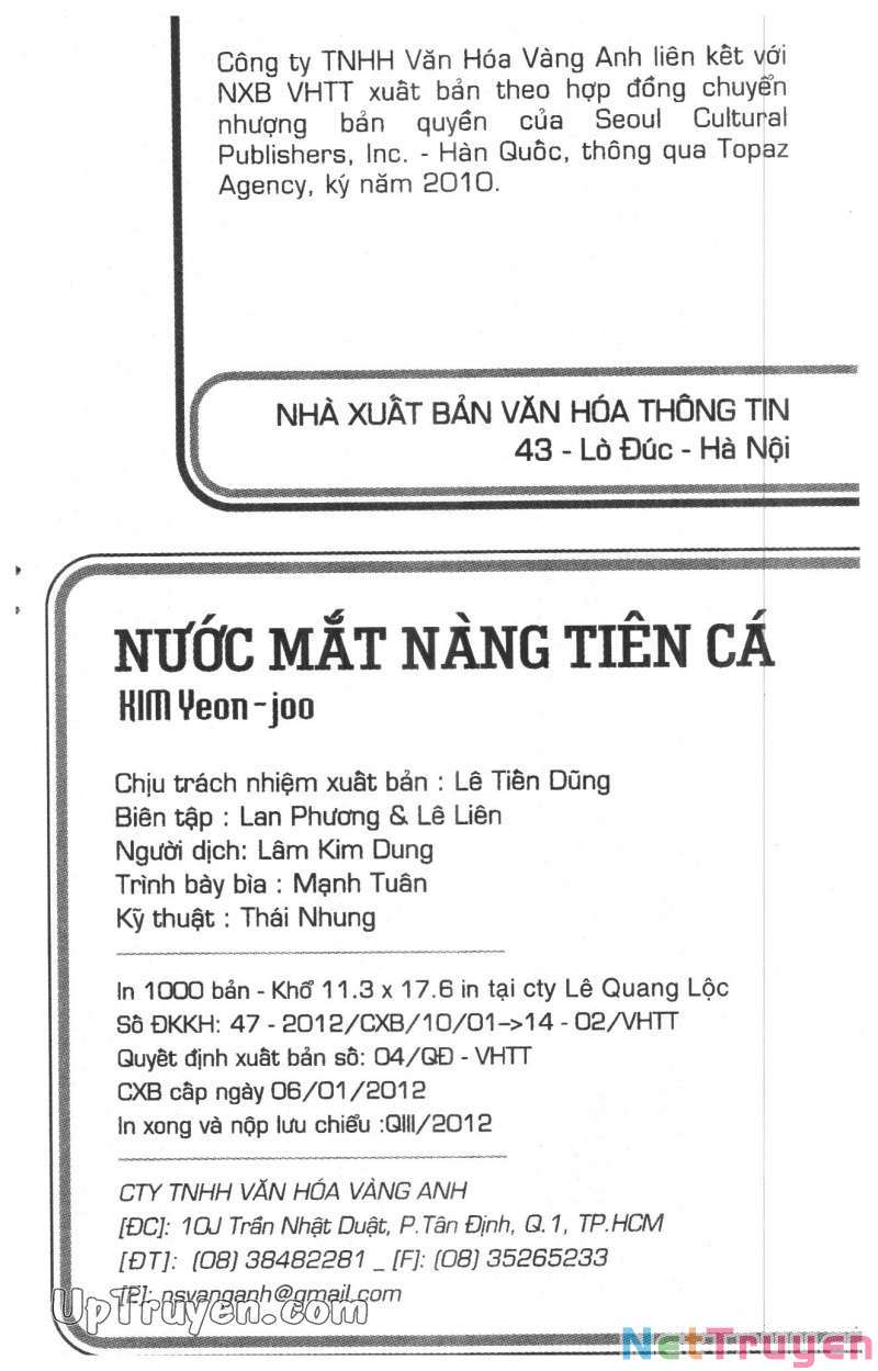 Nước Mắt Nàng Tiên Cá Chương 13 Trang 2