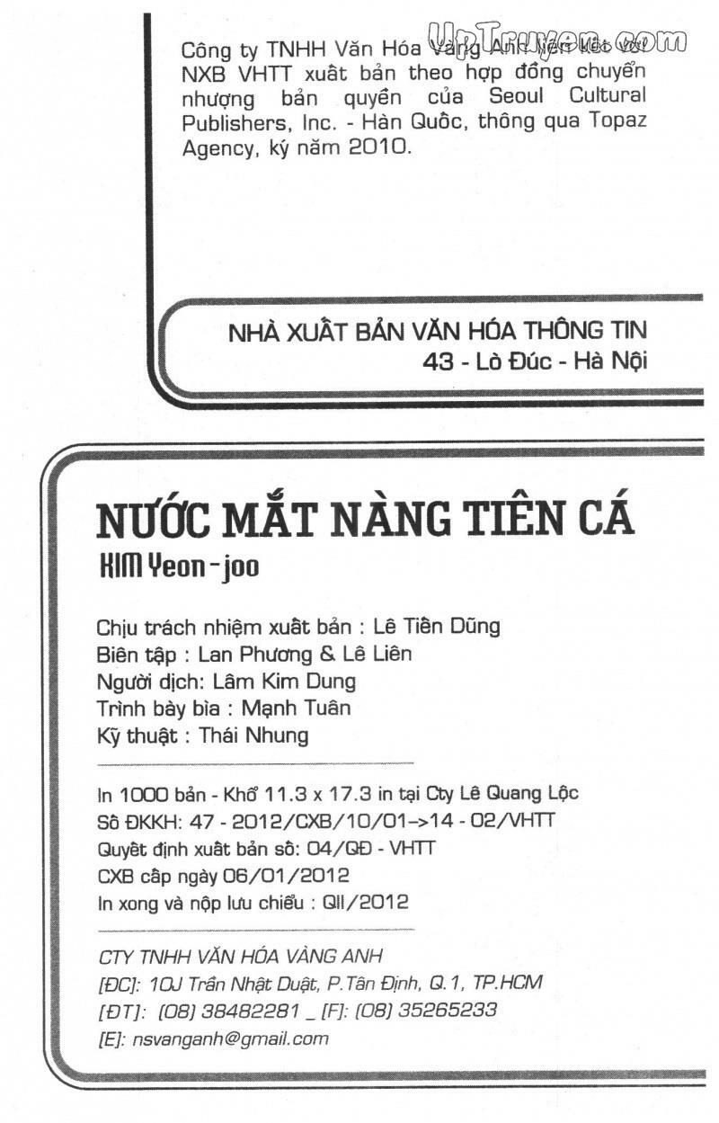 Nước Mắt Nàng Tiên Cá Chương 7 Trang 2