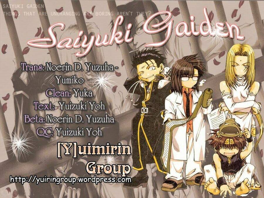 Saiyuki Gaiden Chương 8 Trang 1