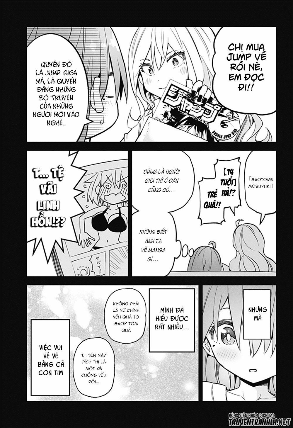 Saotome Shimai Ha Manga No Tame Nara!? Chương 17 Trang 14