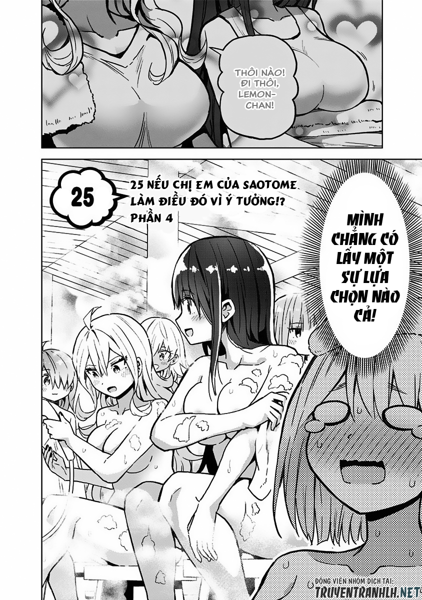 Saotome Shimai Ha Manga No Tame Nara!? Chương 25 Trang 3