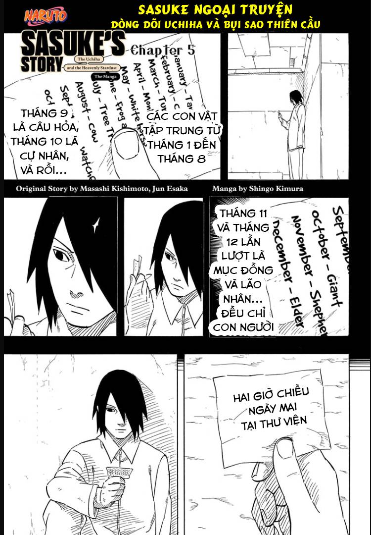 Sasuke Truyền Kì Chương 5 Trang 1