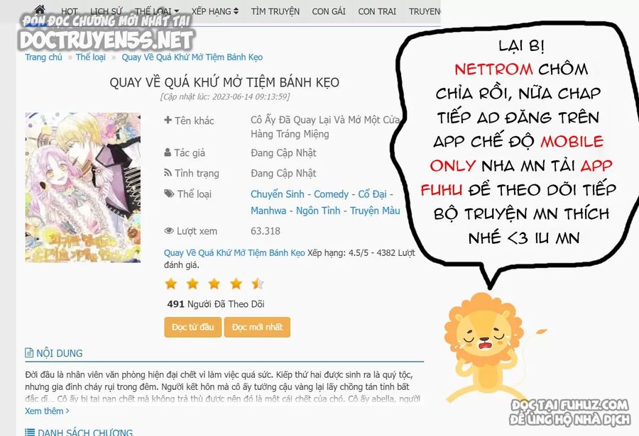 Quay Về Quá Khứ Mở Tiệm Bánh Kẹo Chương 49 1 Trang 47