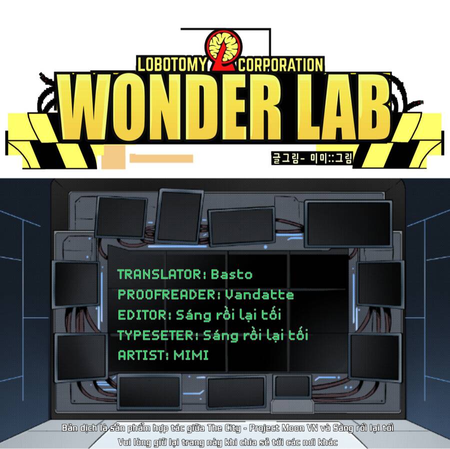 Wonder Lab (Lobotomy Corporation Comics) Chương 11 Trang 1