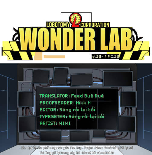 Wonder Lab (Lobotomy Corporation Comics) Chương 3 Trang 1