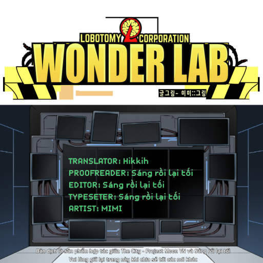 Wonder Lab (Lobotomy Corporation Comics) Chương 4 Trang 1