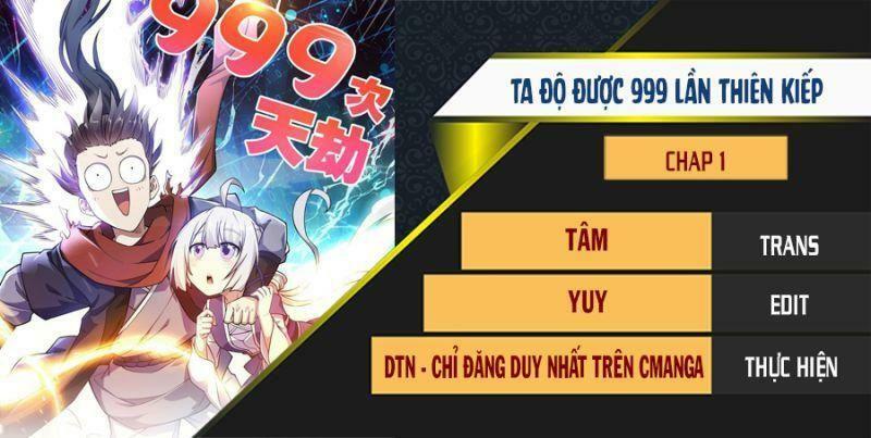 Ta Độ 999 Lần Thiên Kiếp Chương 1 Trang 1