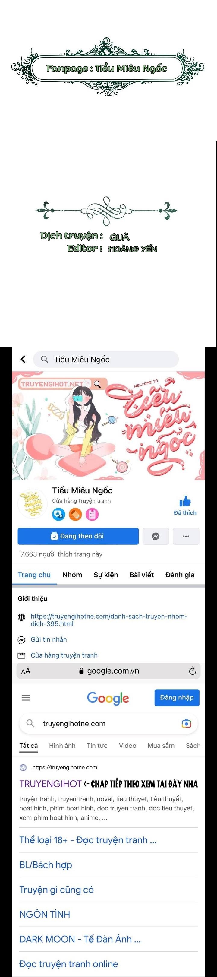 Vì Anh Trai Tôi Sẽ Quyến Rũ Nam Chính Chương 36 Trang 1