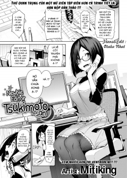 Newbie Editor Tsukimoto-san