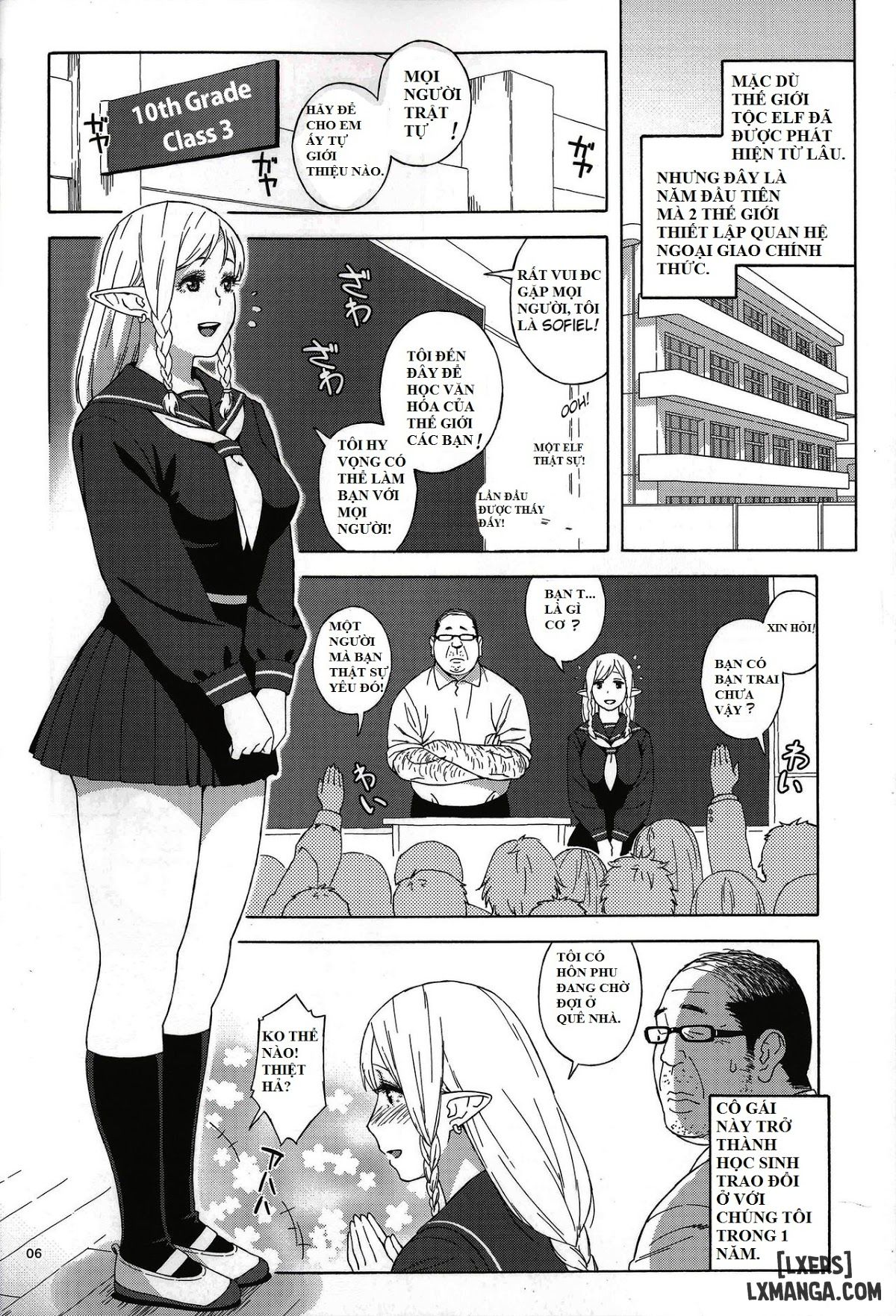 Tenkousei JK Elf Chương 1 Trang 4