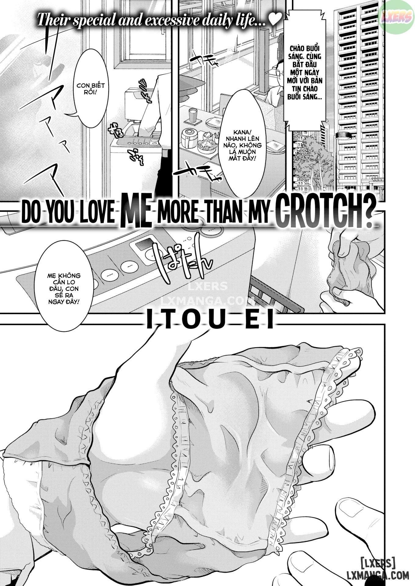 Do You Love Me More Than My Crotch Chương Oneshot Trang 1