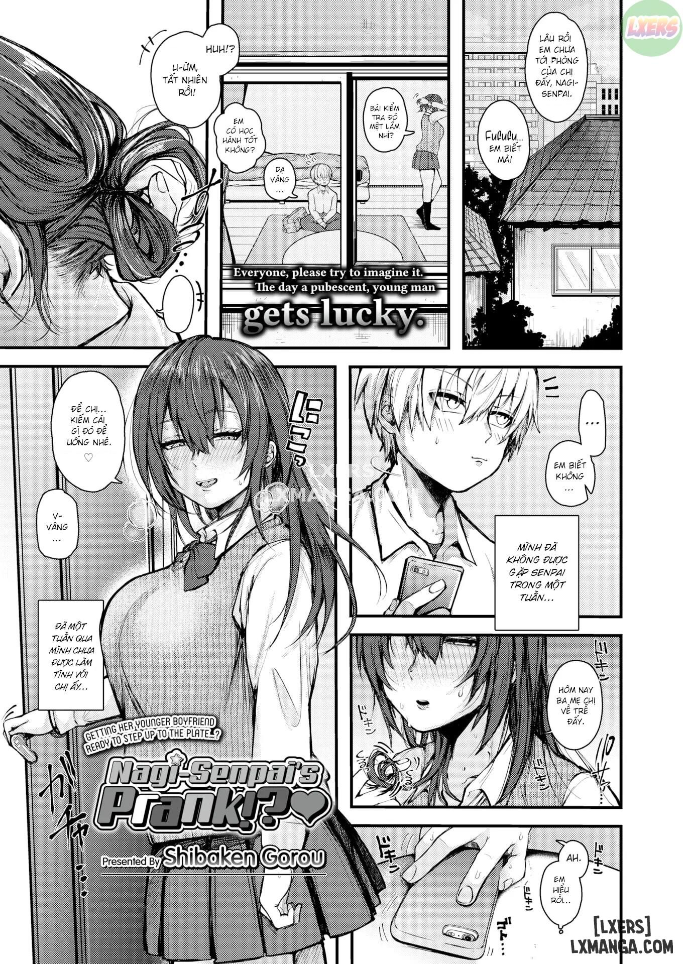 Nagi-senpai's Prank! ❤ Chương Oneshot Trang 1