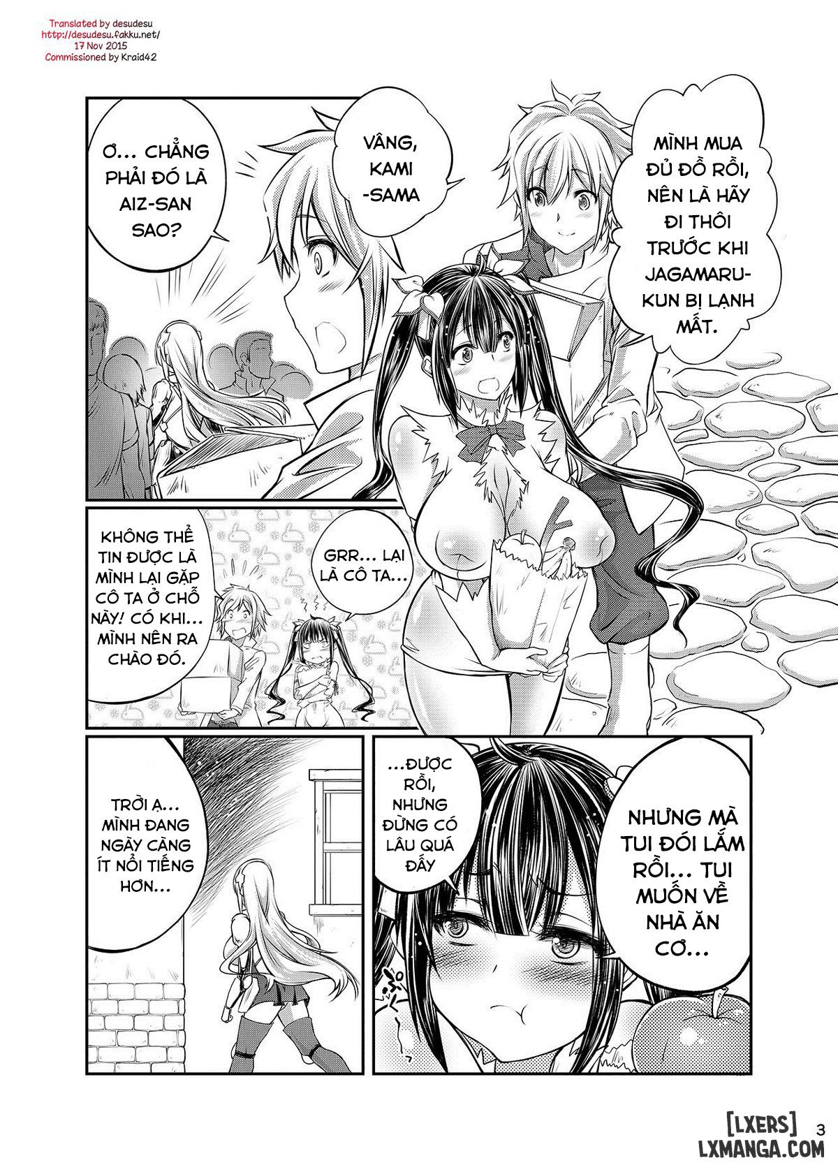 Dungeon ni Juukan o Motomeru no wa Machigatteiru Darou ka Chương Oneshot Trang 2