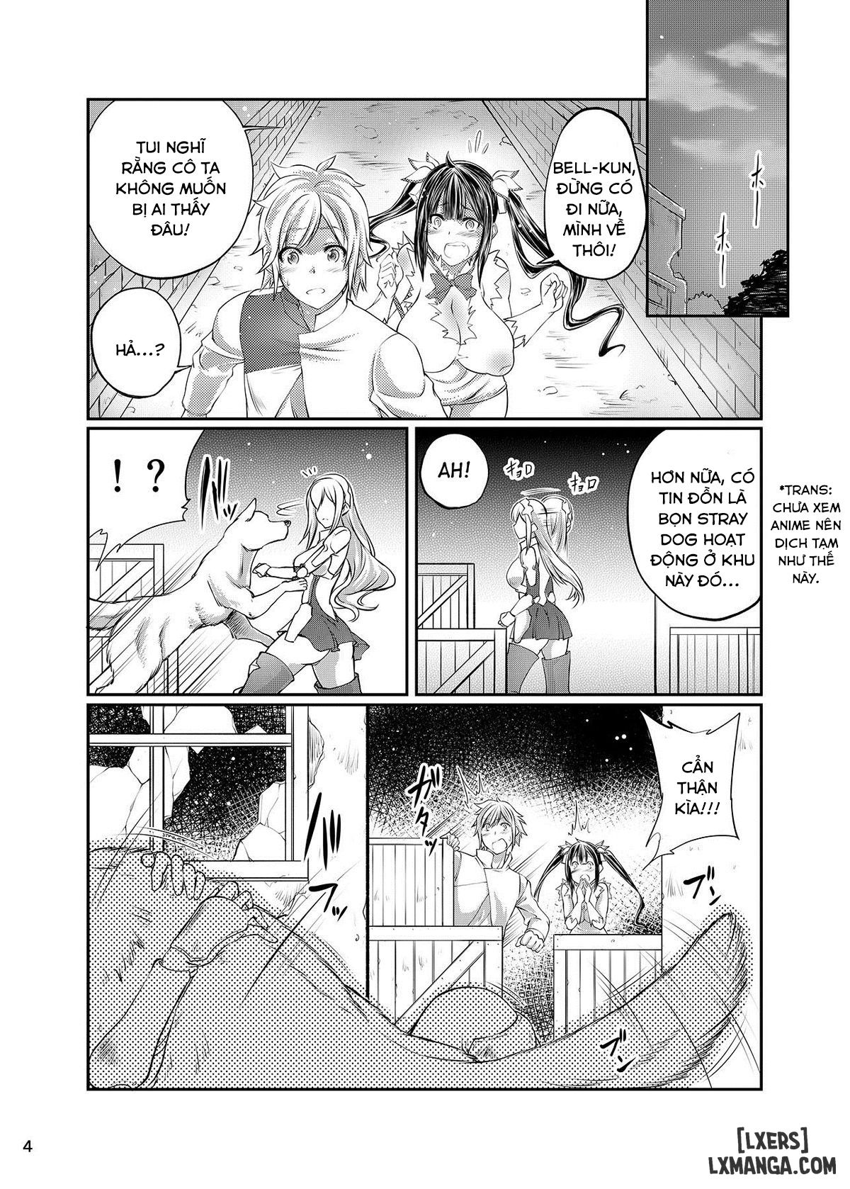 Dungeon ni Juukan o Motomeru no wa Machigatteiru Darou ka Chương Oneshot Trang 3