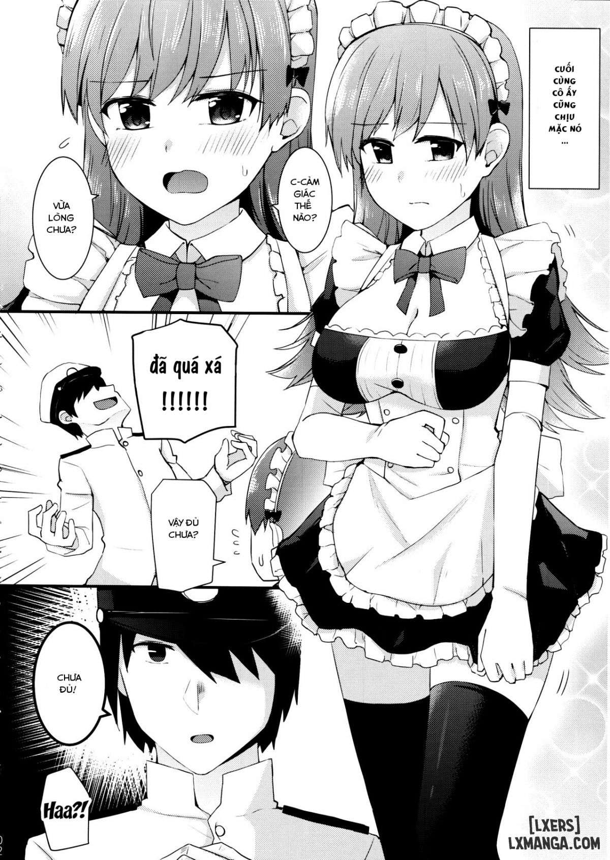 Ooi! Try On These Maid Clothes! Chương Oneshot Trang 3