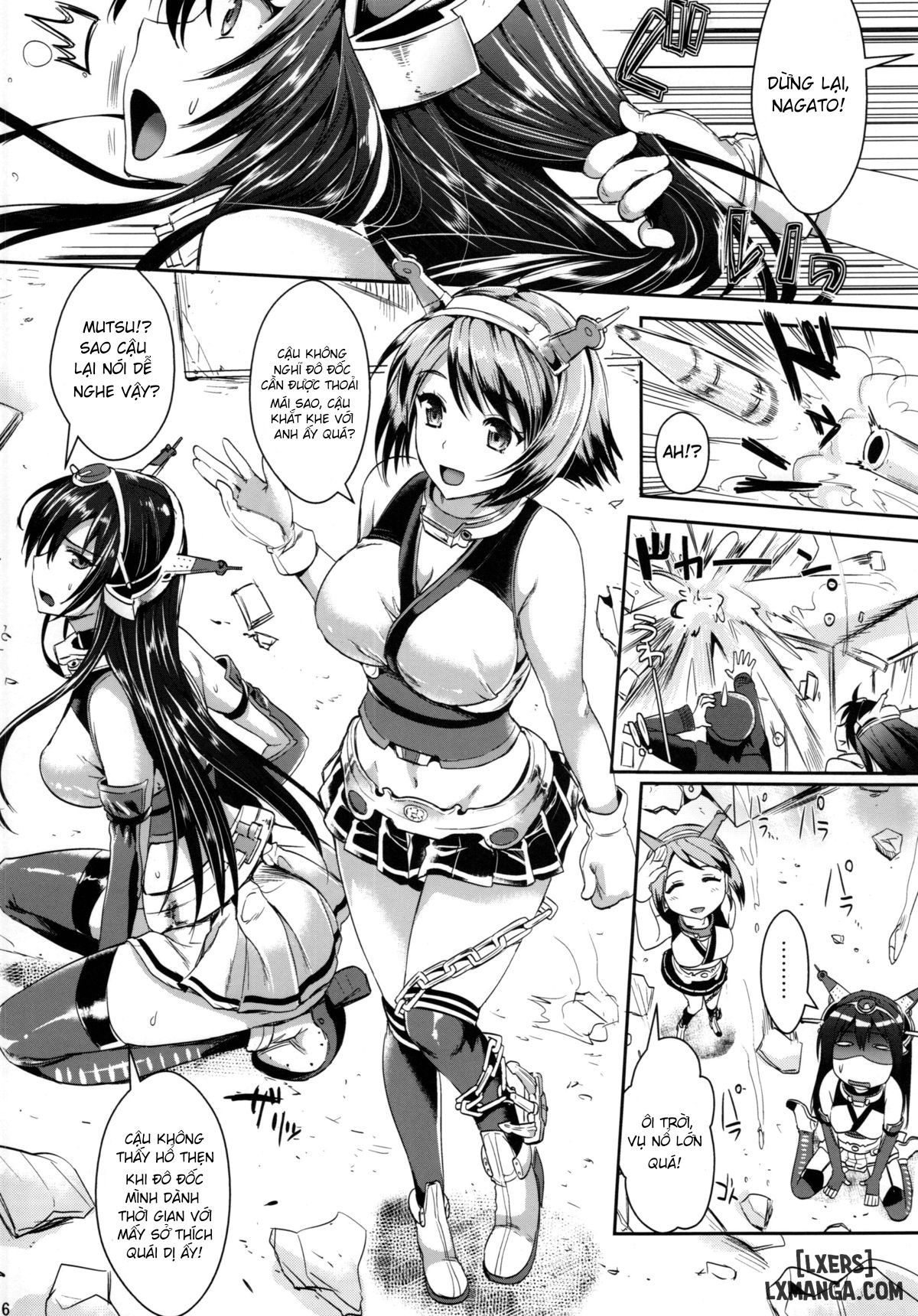 Battleship Nagato and Perverted Admiral Chương Oneshot Trang 7