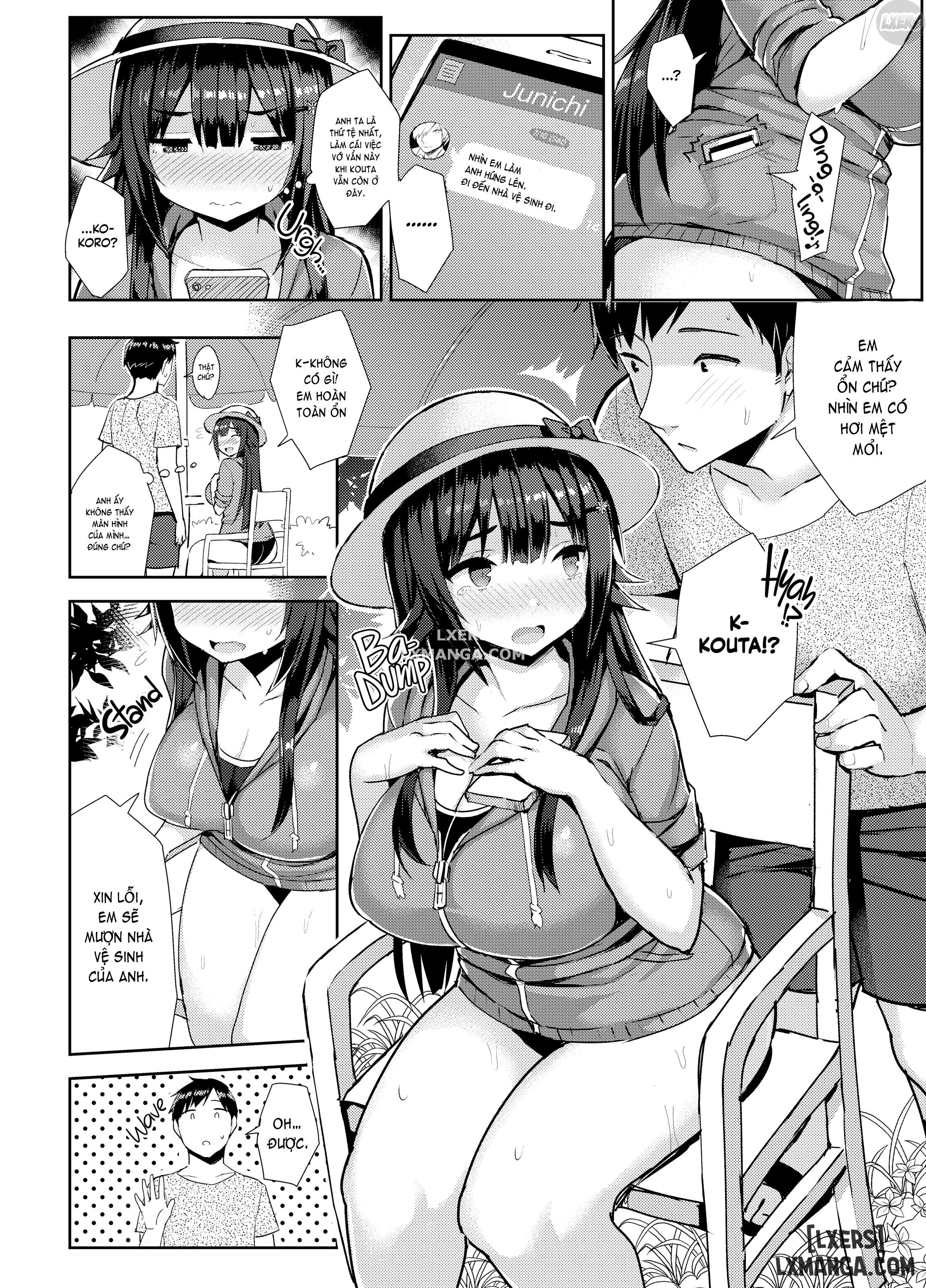 Curvy Tales More of an Urge to NTR a Girlfriend in a School Swimsuit Chương Oneshot Trang 3