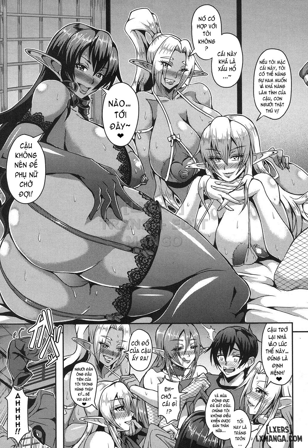 Elf Harem no Mori to Kozukuri Keiyaku Chương Oneshot Trang 11