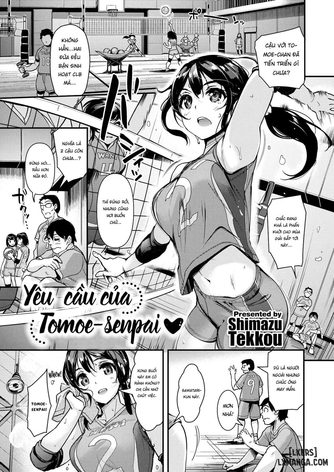 Tomoe-senpai's Request ❤ Chương Oneshot Trang 1