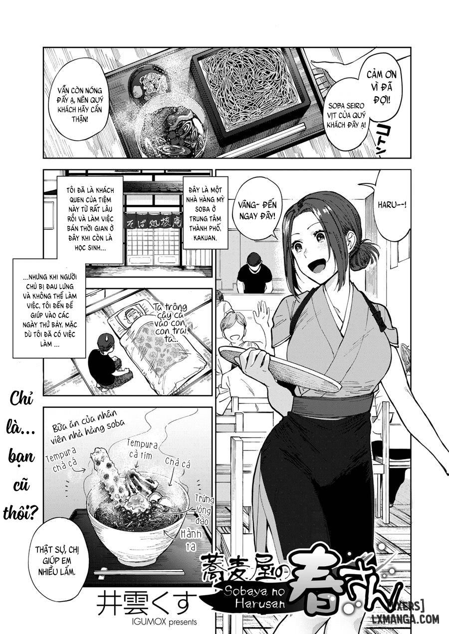 Sobaya No Haru-san Chương Oneshot Trang 1