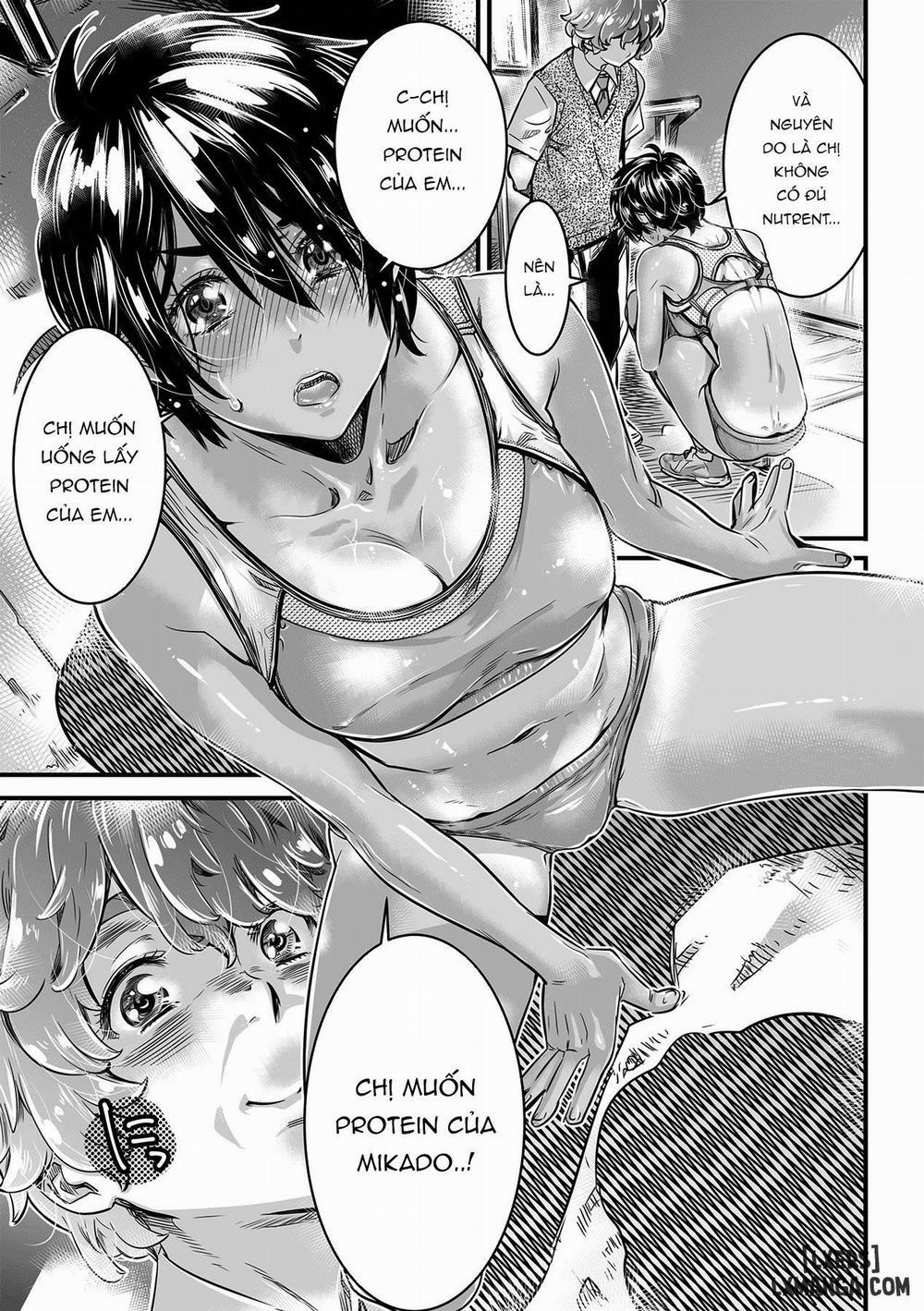 175cm Tall Track and Field Girl Really Wants to Drink Her Kouhai’s Semen Chương Oneshot Trang 13