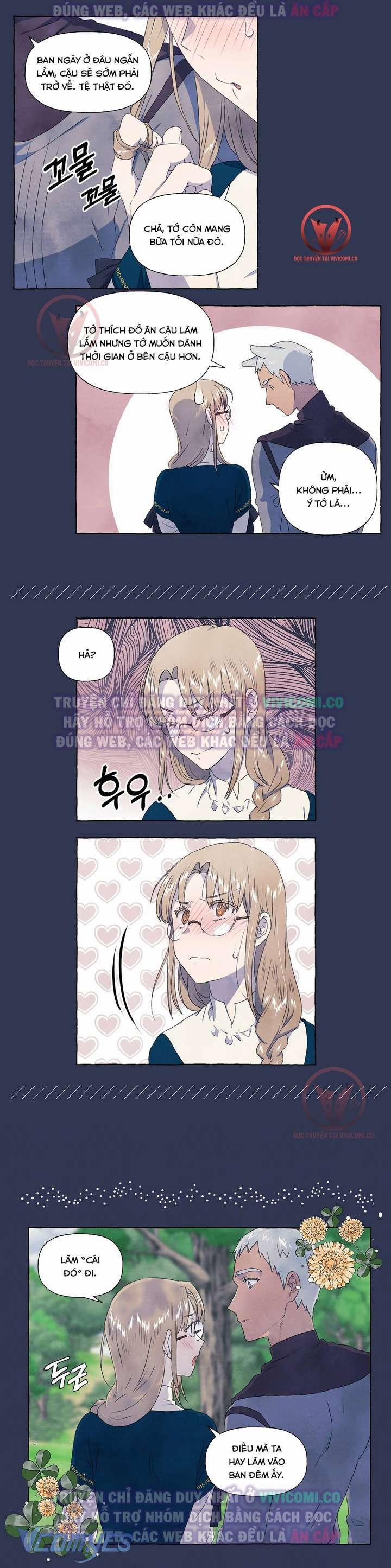 [18+] Chàng Sói Ngốc Và Nàng Thủ Thư 28 trang 10