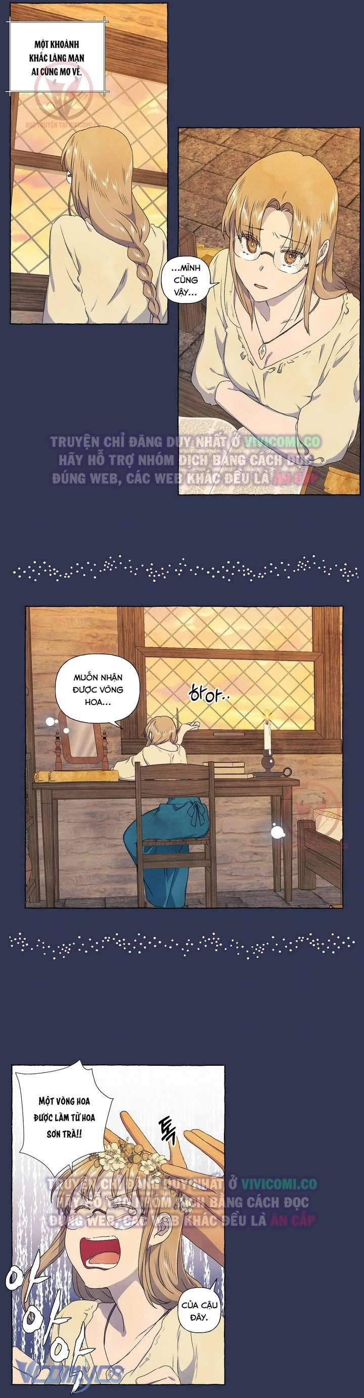 [18+] Chàng Sói Ngốc Và Nàng Thủ Thư 31 trang 9