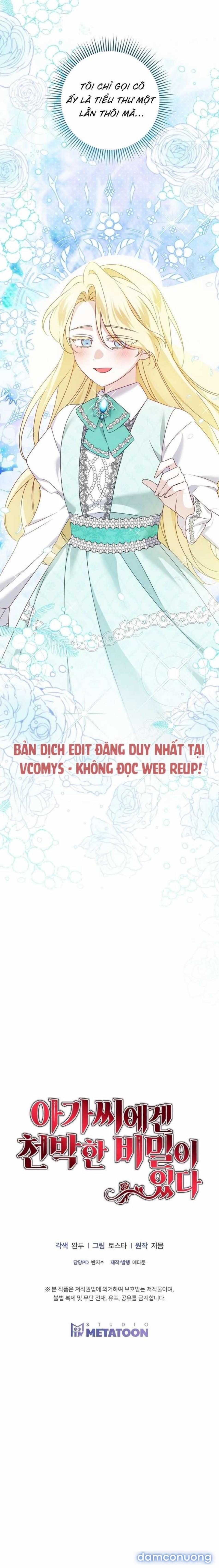 [ 18+ ] Cô Tiểu Thư Mang Trong Mình Một Bí Mật OneShot trang 3