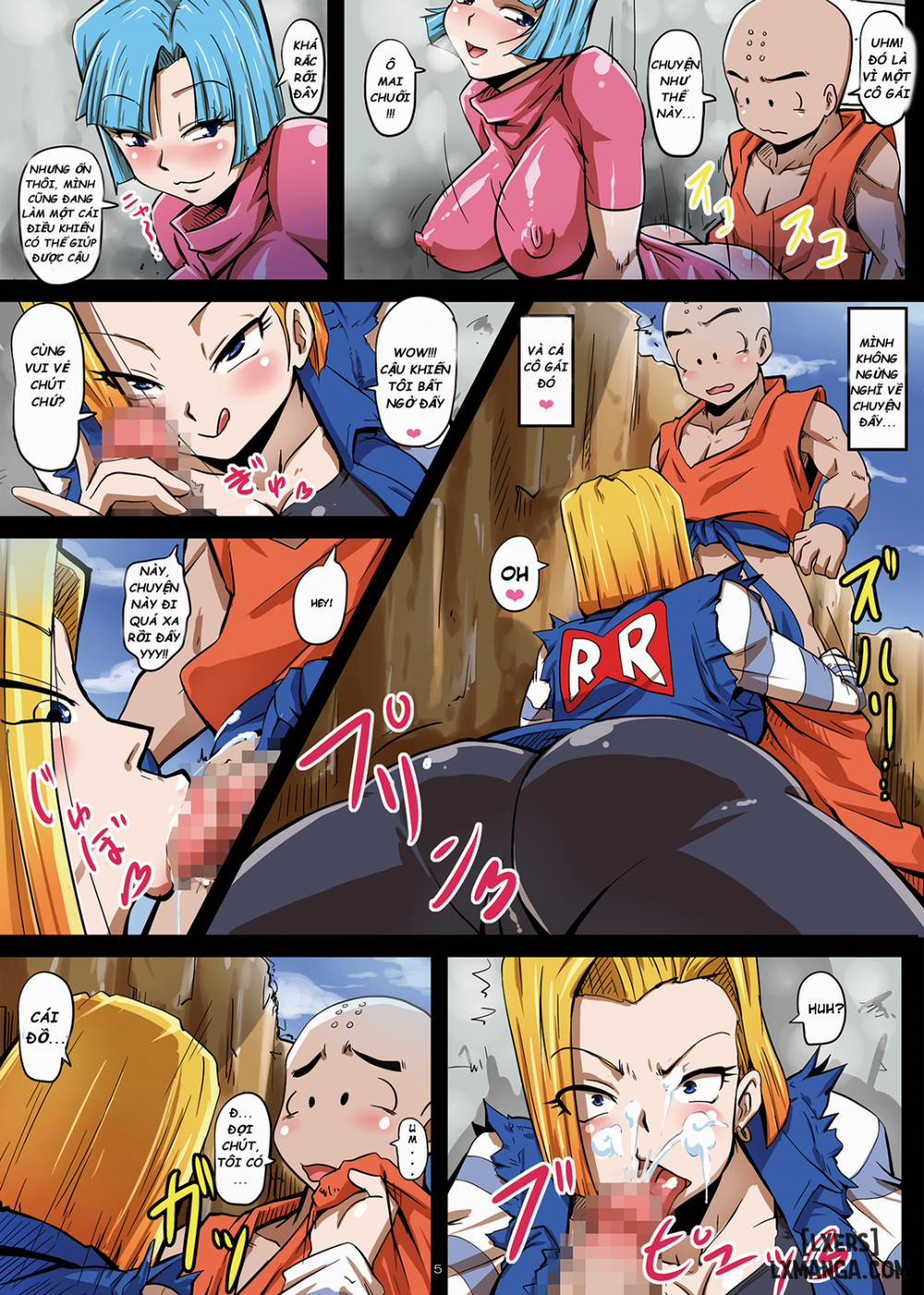 18-gou Sei Dorei Keikaku -Bulma to Krilin no Kyoubou Chương Oneshot Trang 6