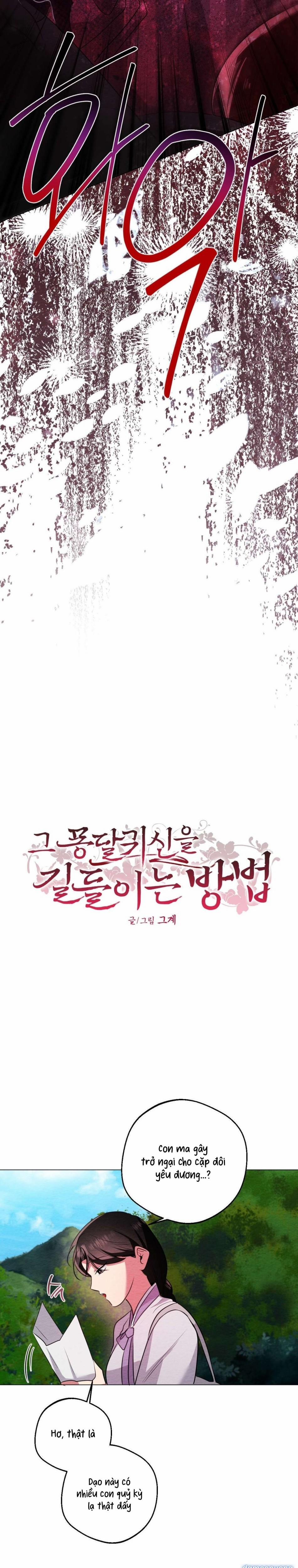 [ 18+ Không Che ] Cách Thuần Phục Hồn Ma Mongdal 15 trang 3