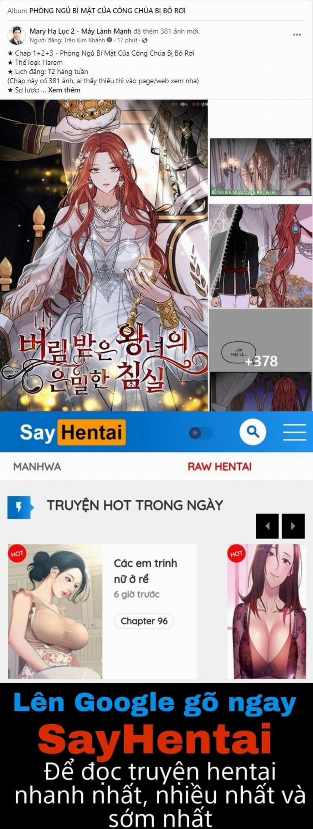 [18+] Phòng Ngủ Bí Mật Của Công Chúa Bị Bỏ Rơi 1.2 trang 84