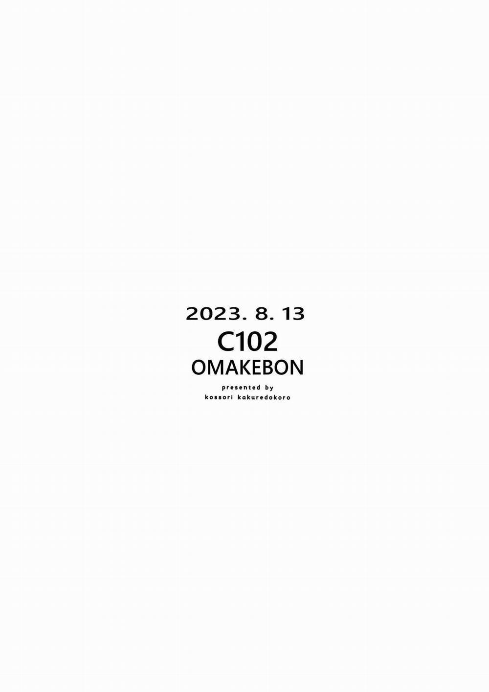 2023. 8. 13 C102 OMAKEBON Chương Oneshot Trang 13