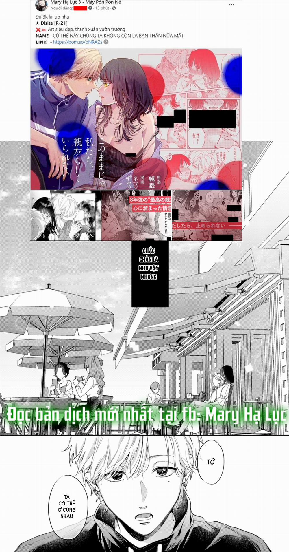 [21+] Cứ Thế Này Chúng Ta Không Còn Là Bạn Thân Nữa Mất 1.1 trang 6