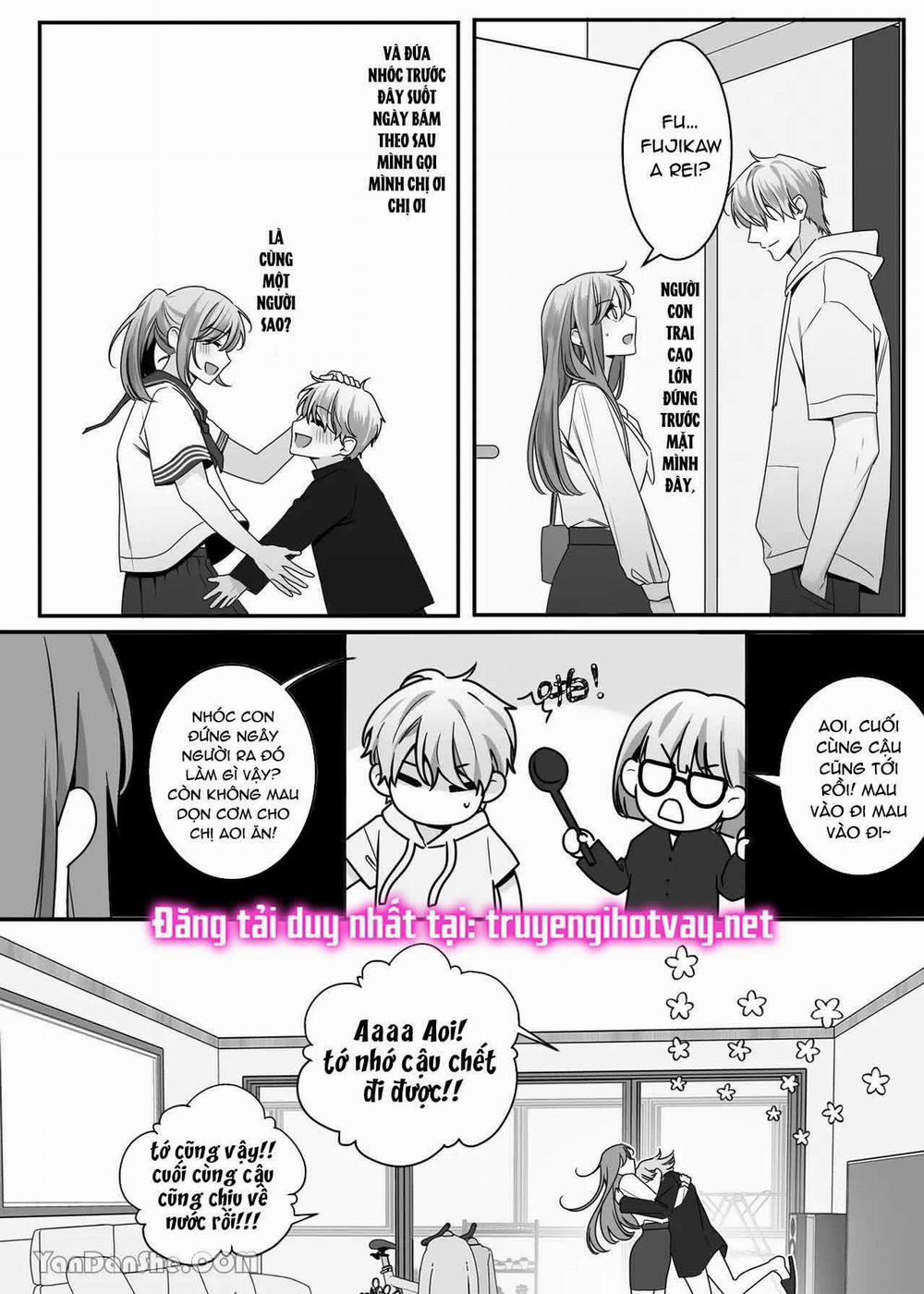 [21+] Em Trai Nhà Bên Hoá Ra Là Kẻ Đen Tối Và Phiền Phức 1 trang 4