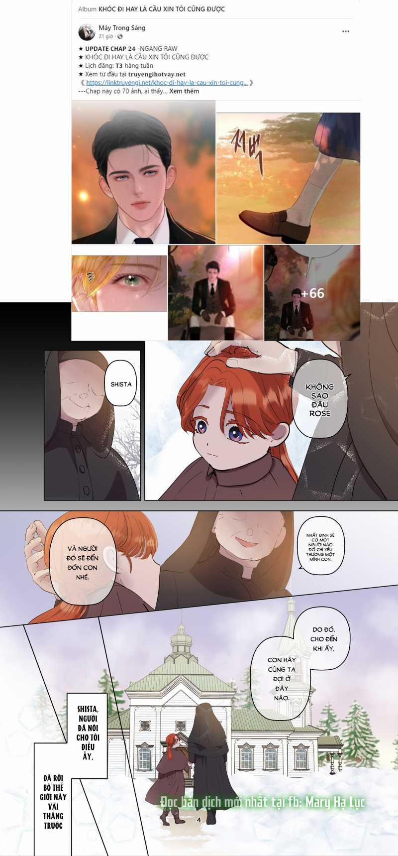 [21+] Gái Ế Chạy Không Thoát Tình Yêu Của Đức Cha - Full Màu 2 trang 3