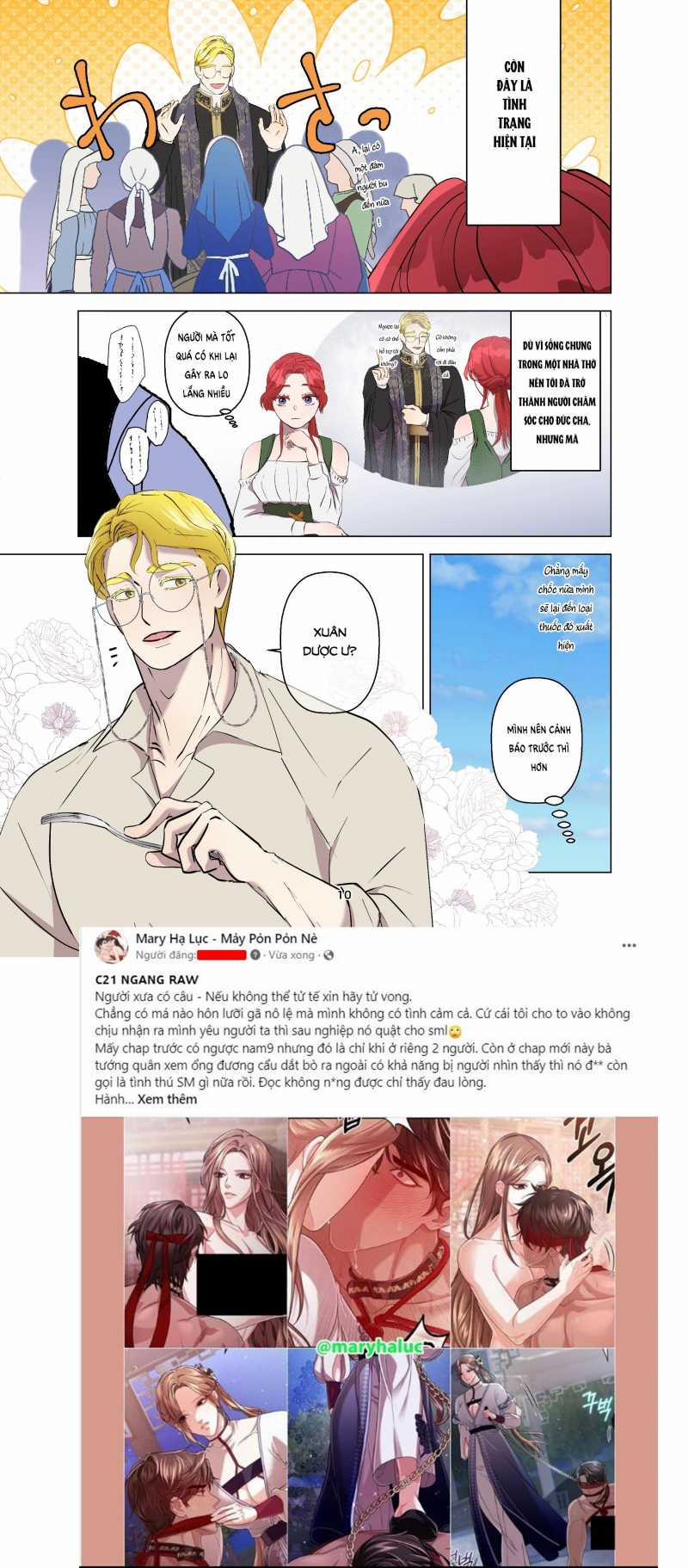 [21+] Gái Ế Chạy Không Thoát Tình Yêu Của Đức Cha - Full Màu 2 trang 9