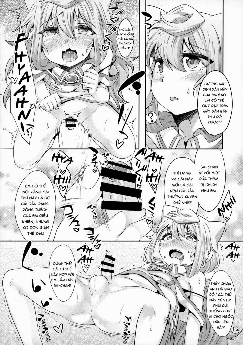 3-gou-chan to Pakopako Dousei Seikatsu (Hacka Doll) Chương Oneshot Trang 12