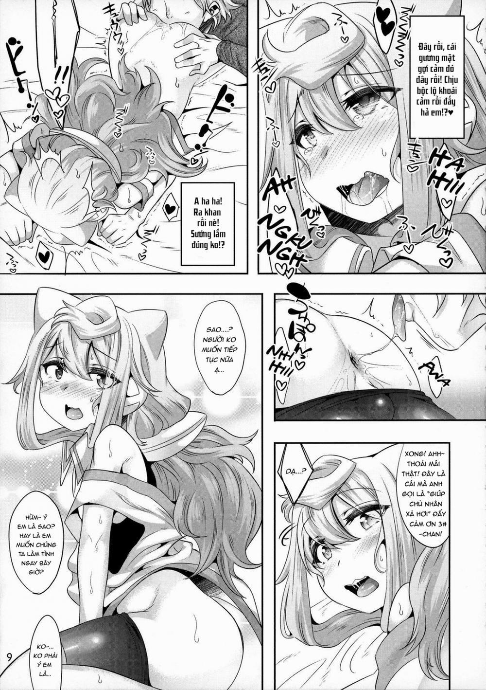 3-gou-chan to Pakopako Dousei Seikatsu (Hacka Doll) Chương Oneshot Trang 9