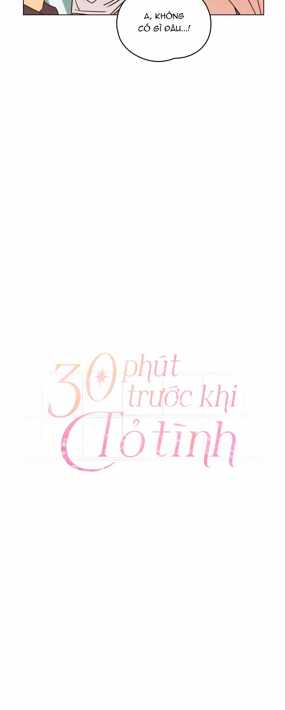 30 PHÚT TRƯỚC KHI TỎ TÌNH Chương 16 Trang 6