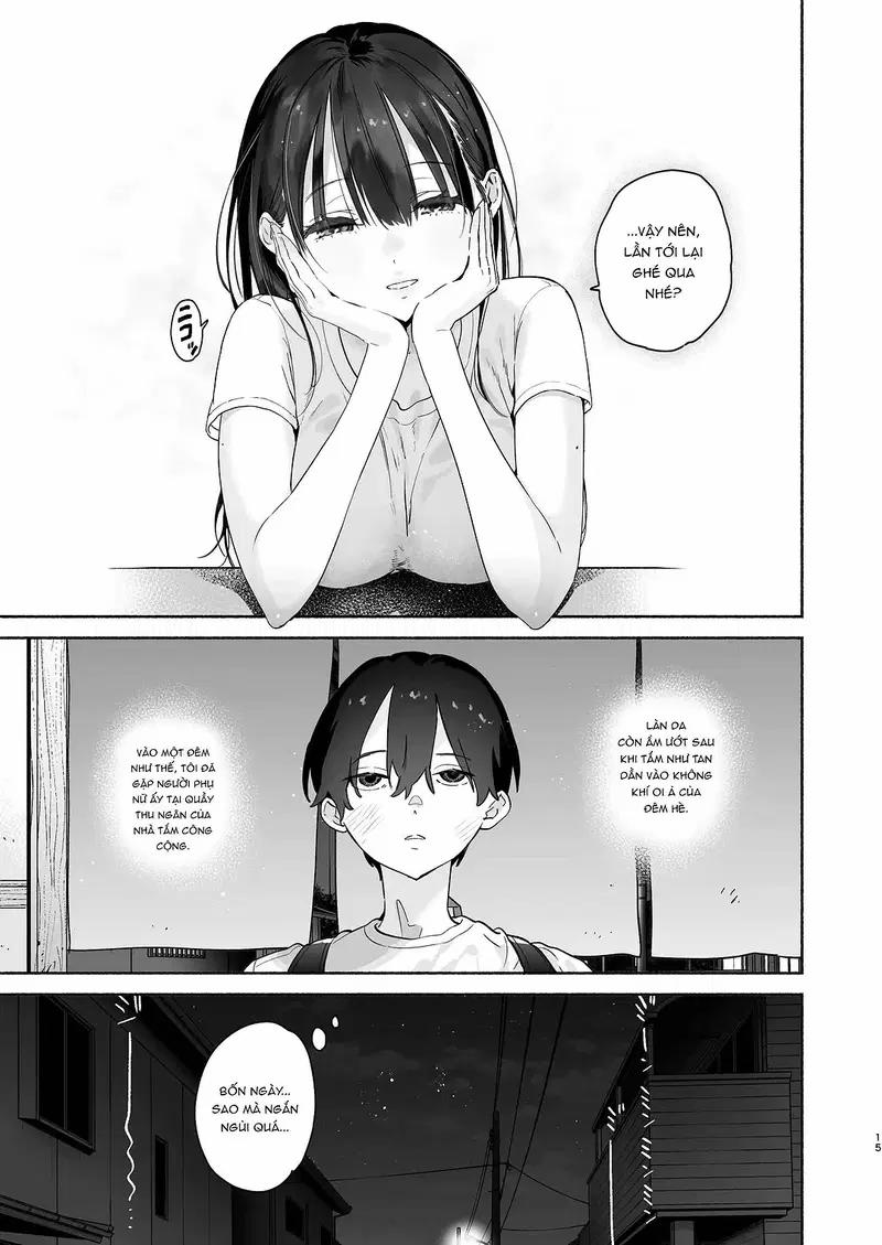 4 ngày hè Giao hòa cùng Chị gái Nhà tắm công cộng Oneshot trang 13